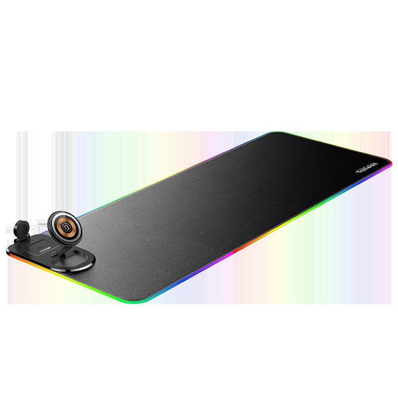 15W 3-in-1 Wireless Charging Mouse Pad For Desk