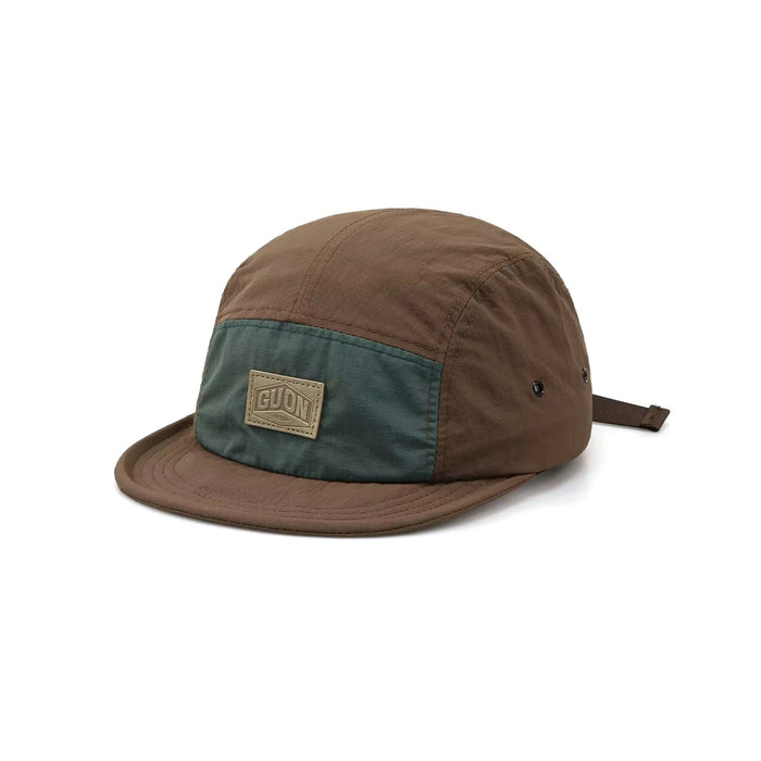 Short Brim Retro Five-Piece Hat Men'S Color Matching Outdoor Cap Women'S Quick-Drying Hat Summer Baseball Cap