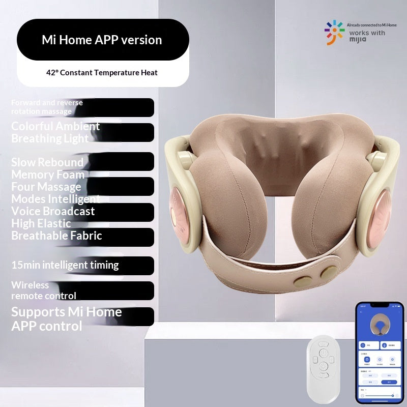 Cervical Spine Kneading Massage Pillow Electric Massager