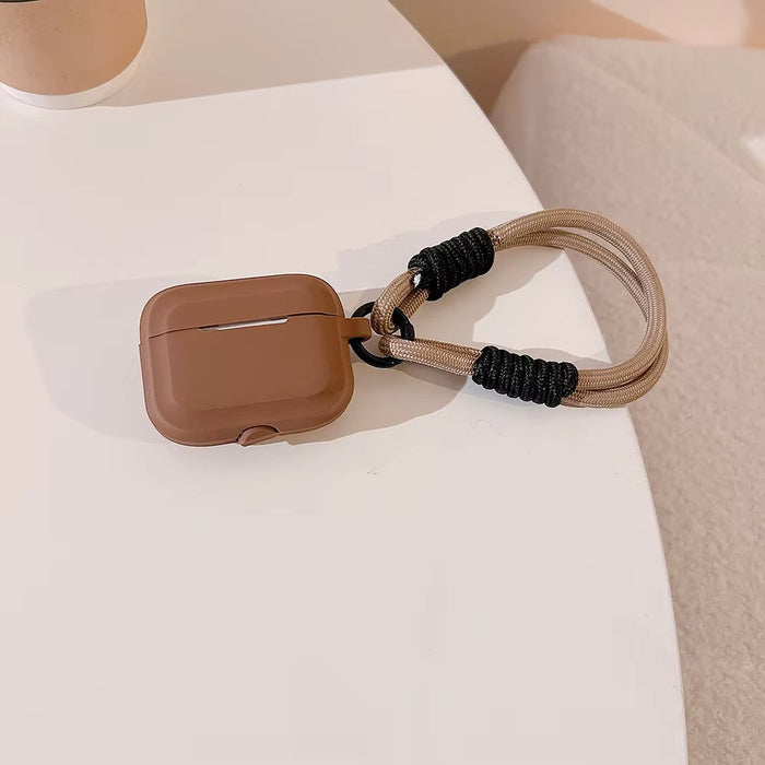 Case for Apple Airpods 1 2 3 4 Pro 3Rd Generation Case Cute with Strap Fundas Earpods Soft Cover for Airpods Pro 2 Case Silicone
