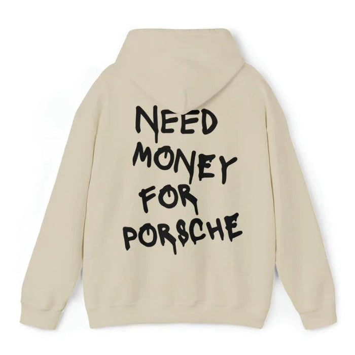 Autumn And Winter Europe And America Need Money To Buy Porsche Hoodie