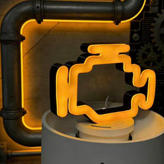 Engine Fault Light Ornament USB Illuminated Decorative Lamp