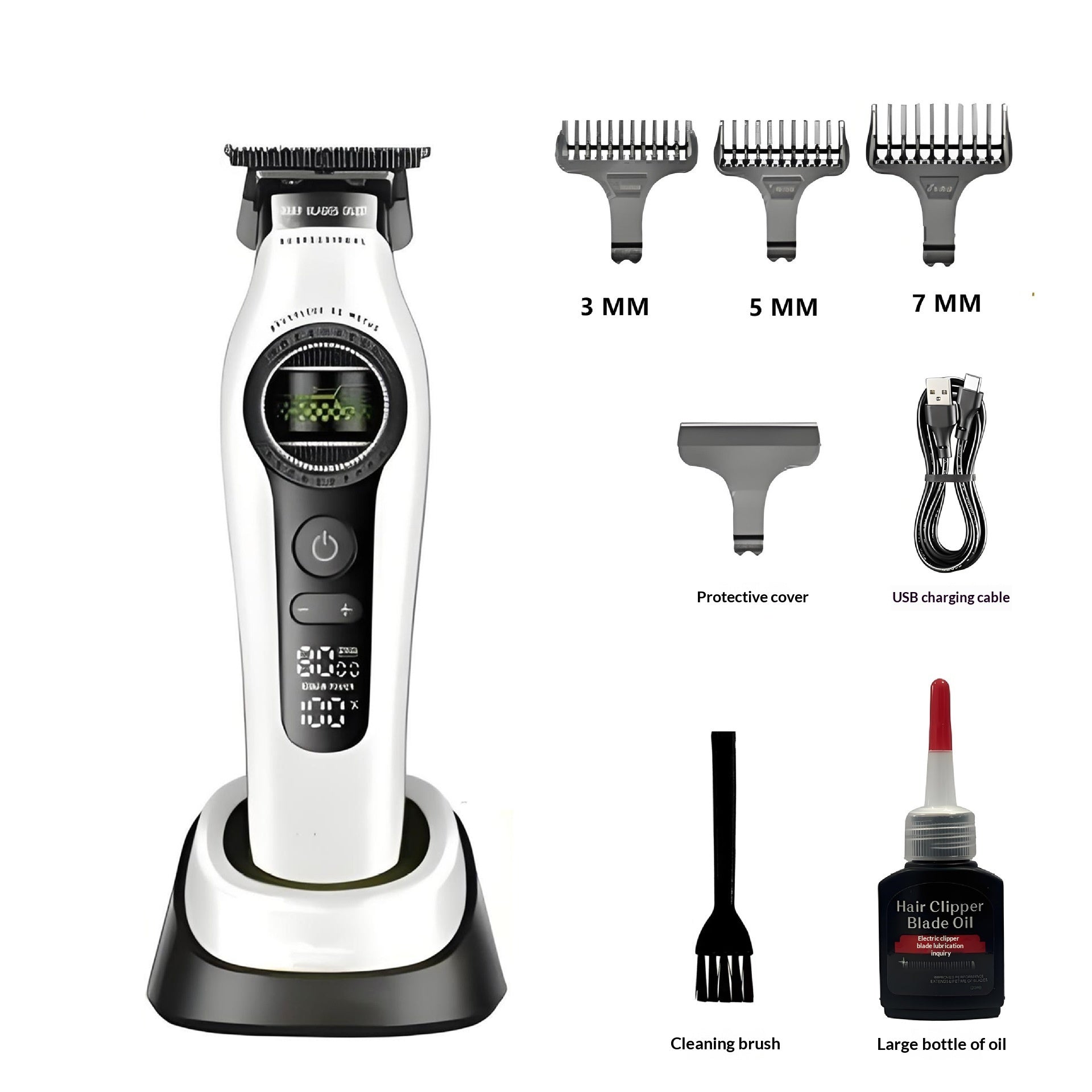 External-rotor Brushless Hair Clipper For Home And Salon Use
