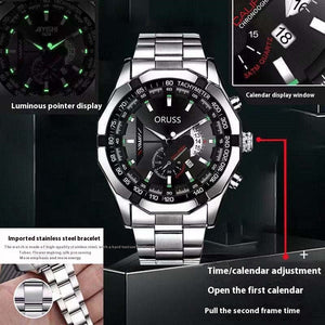 Men's Waterproof Luminous Watch