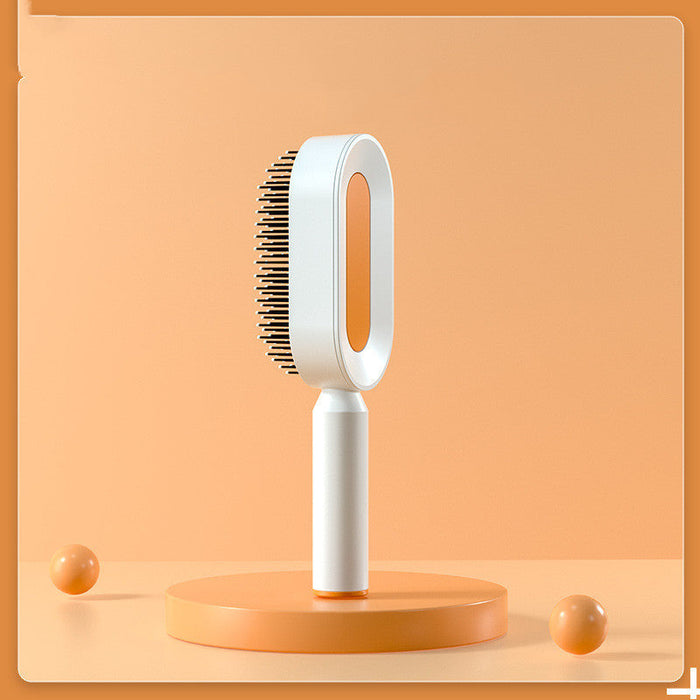 Self Cleaning Massage Scalp Comb Anti-Static Hairbrush
