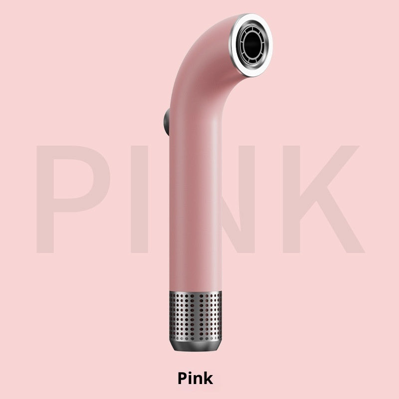 Curved Handle USB Charging Cordless Hair Dryer