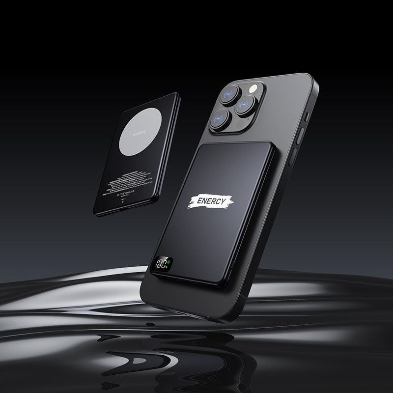 Ultra-thin MagSafe Magnetic Wireless Power Bank