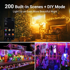 30M 300Leds Christmas String LED Lights,Rgb App Control Smart Light