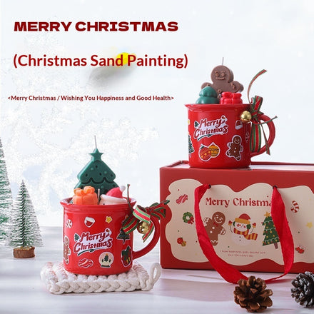 Christmas DIY Candle Sand Art Ornament