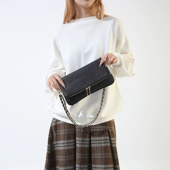 Women'S Bag Handbags New Casual Chain One-Shoulder Messenger Bag Trendy Lady Small Flap Cross Body Bags Clutch Purses Sac a Main