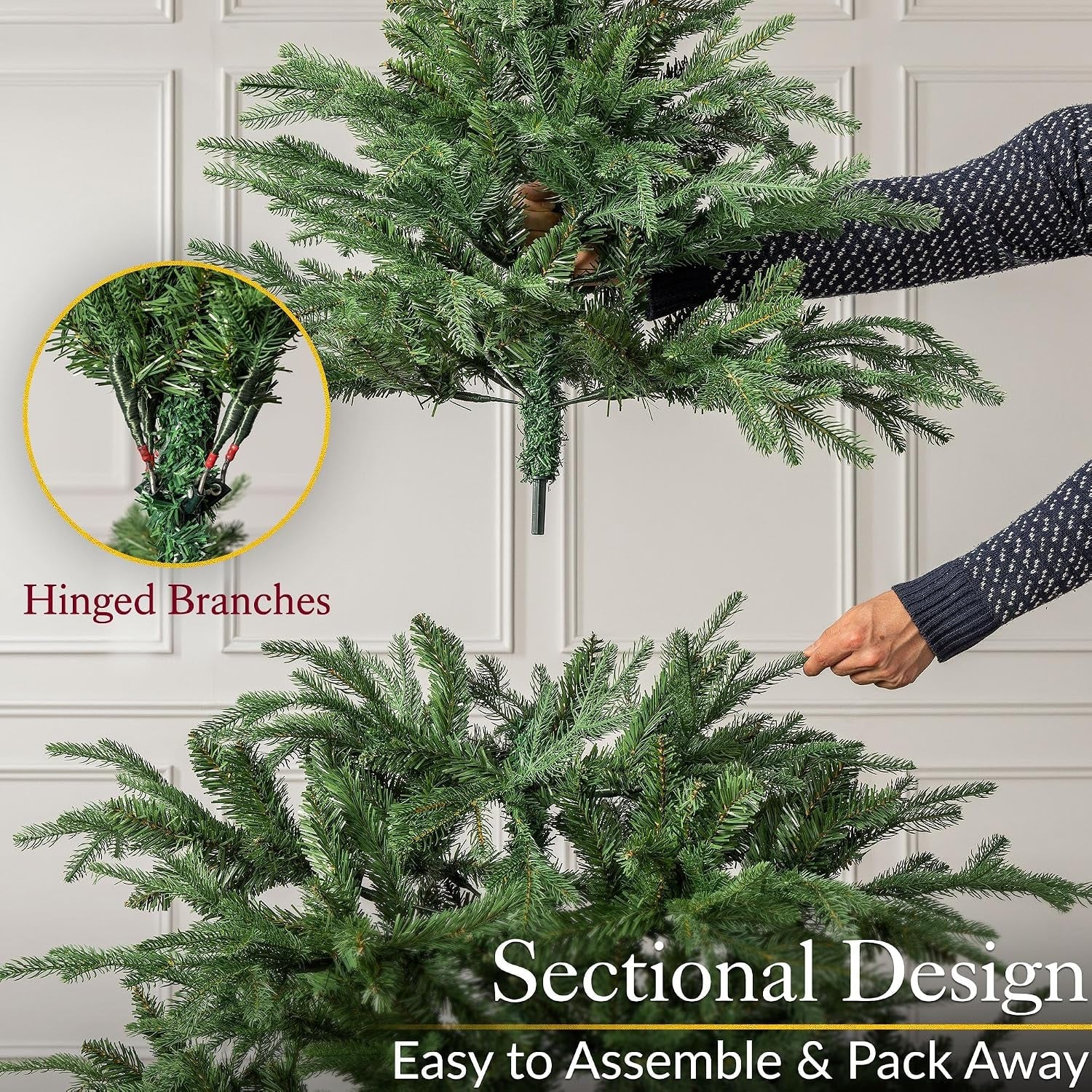Nordmann Fir Christmas Tree, 6Ft