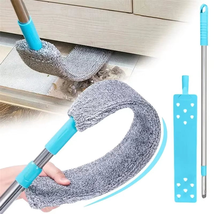 Telescopic Long Handle Broom for Home Blinds Dust Microfiber Brushes to Install Easy to Use Household Cleaning Tools