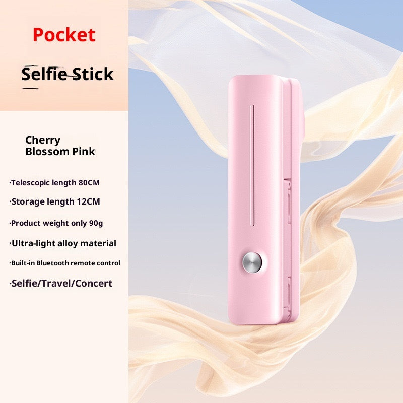 Travel Portable Mini Bluetooth Handheld Selfie Stick