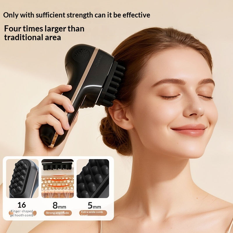 New Multifunctional Fascia Comb Vibrating Head Massager