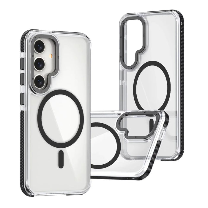 Original Magsafe Case for  Galaxy S24 S23 S22 Ultra plus FE A14 A15 A34 A54 A24 A55 Magnetic Wireless Charge Clear Cover