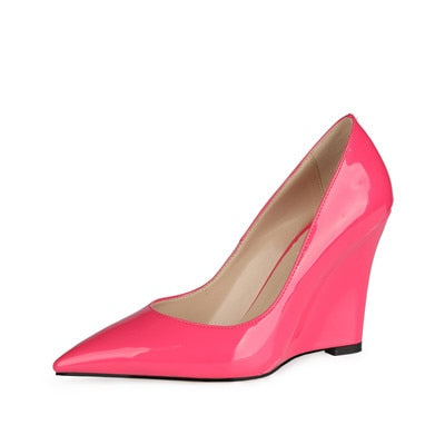 Spring Candy Colors Ladies Wedges Shoes