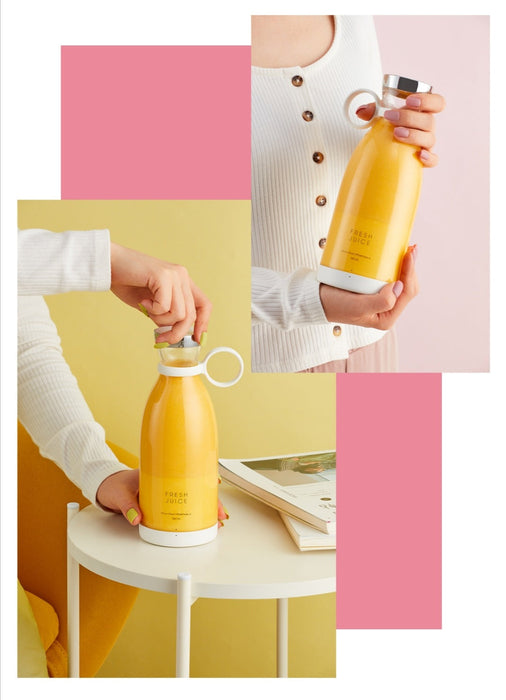 Fresh Portable Electric Juicer Blender Usb Mini Fruit Mixers 350ml
