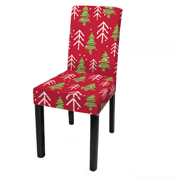 New Christmas Chair Cover Digital Print Christmas Chair Cover Christmas Dining Chair Cover Decorative Chair Cover