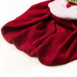 Hat Newborn Christmas Santa Hat Headdress Cozy Hat Infant Head Accessories New Year Holiday Party Hat Props