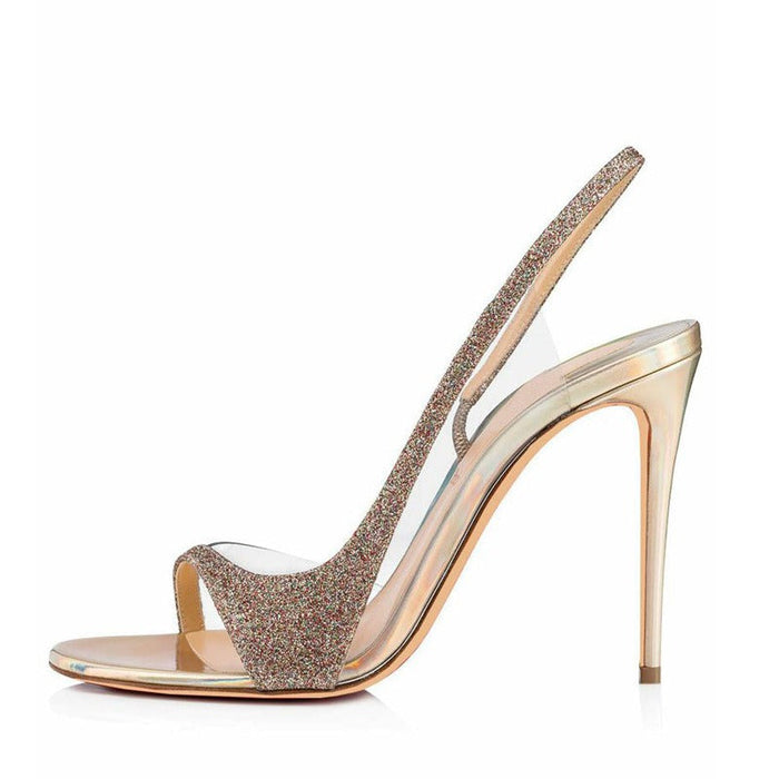 High Quality Womens Shoes Pvc Transparent Sandals