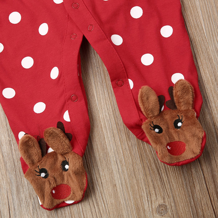 0-18M My First Christmas Baby Rompers  Jumpsuit