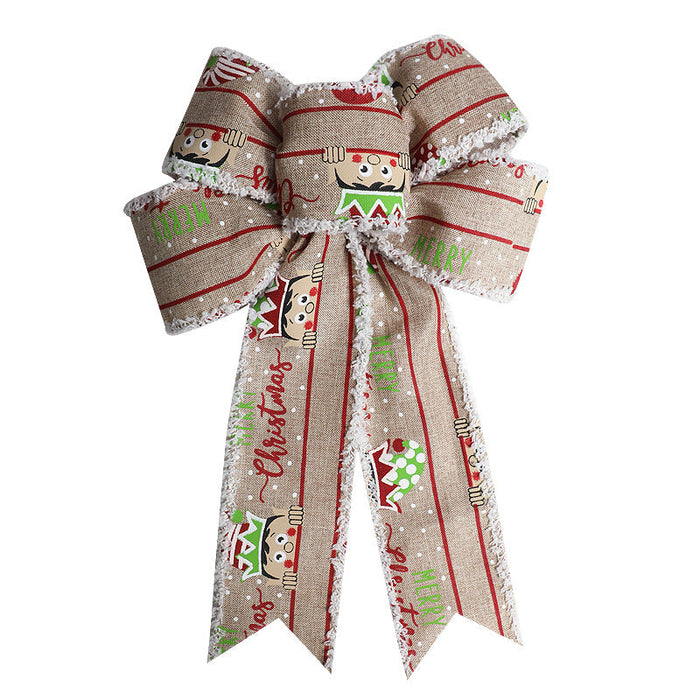 Christmas Ribbon Bow Christmas Decoration