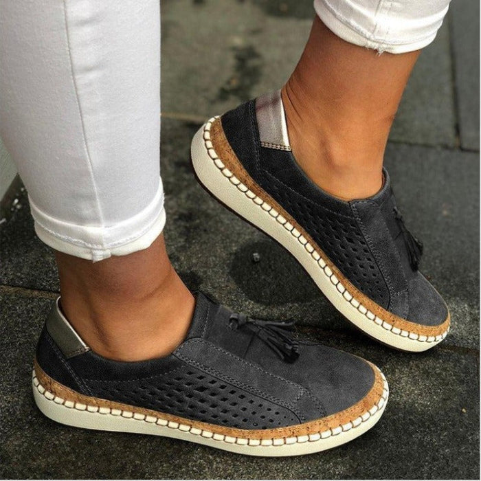 Womens Casual Shoes, One Footed Slacker Shoes
