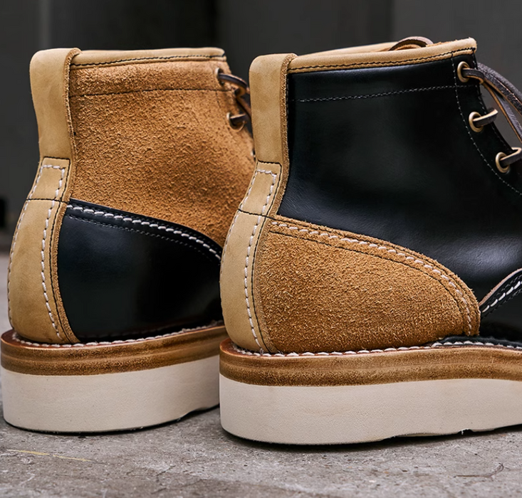 JM 1920S  short-face work boots suede leather Boots