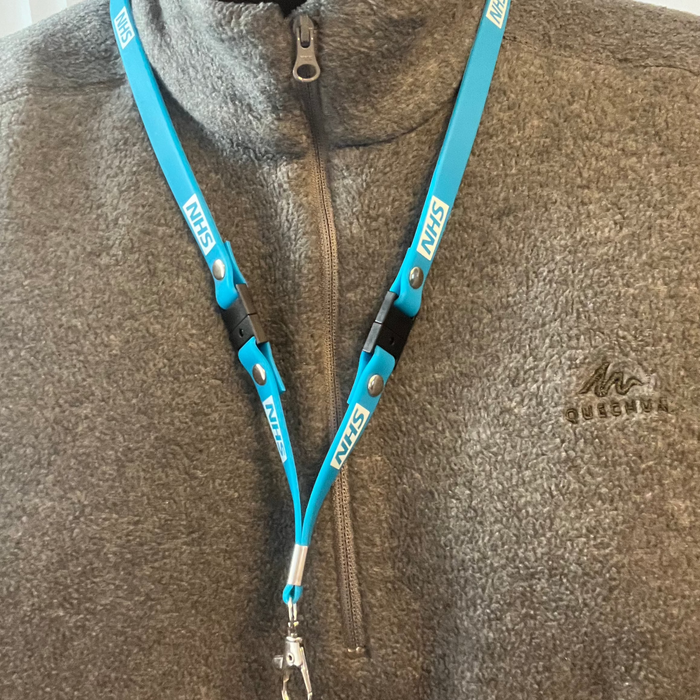 NHS Silicone Lanyards Easy to Sanitize - Few left in Stock