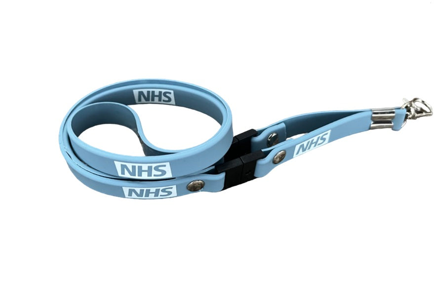 NHS Silicone Lanyards Easy to Sanitize - Few left in Stock