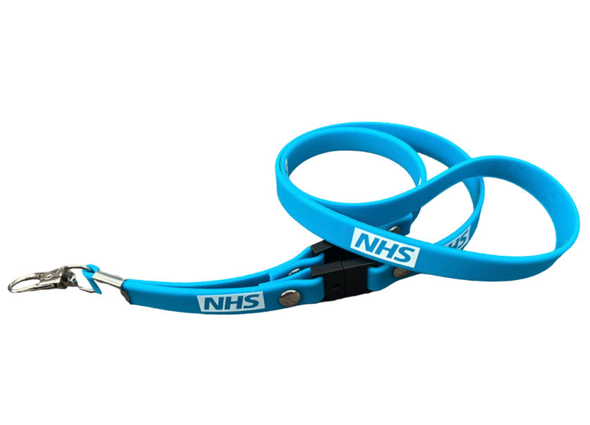 NHS Silicone Lanyards Easy to Sanitize - Few left in Stock