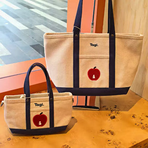 Tagi  Colorblock Design Large Capacity Messenger Bag