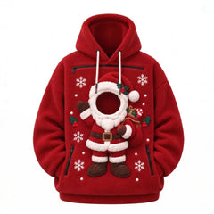 Christmas Theme Pet Hoodie With 3D Print — Pullover Dog Cat Hooded Sweatshirt