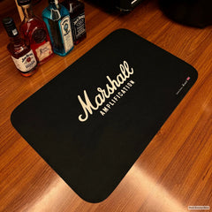 Marshall Guitar Shop Rug, Shock-Absorbing Instrument Repair Mat - 60x40cm Rubber Base