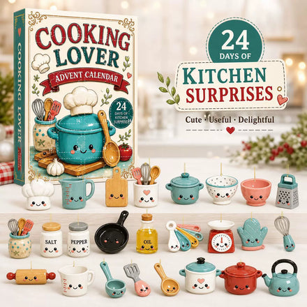 24-Piece Christmas Advent Calendar Blind Box — Mini Kitchen Charms