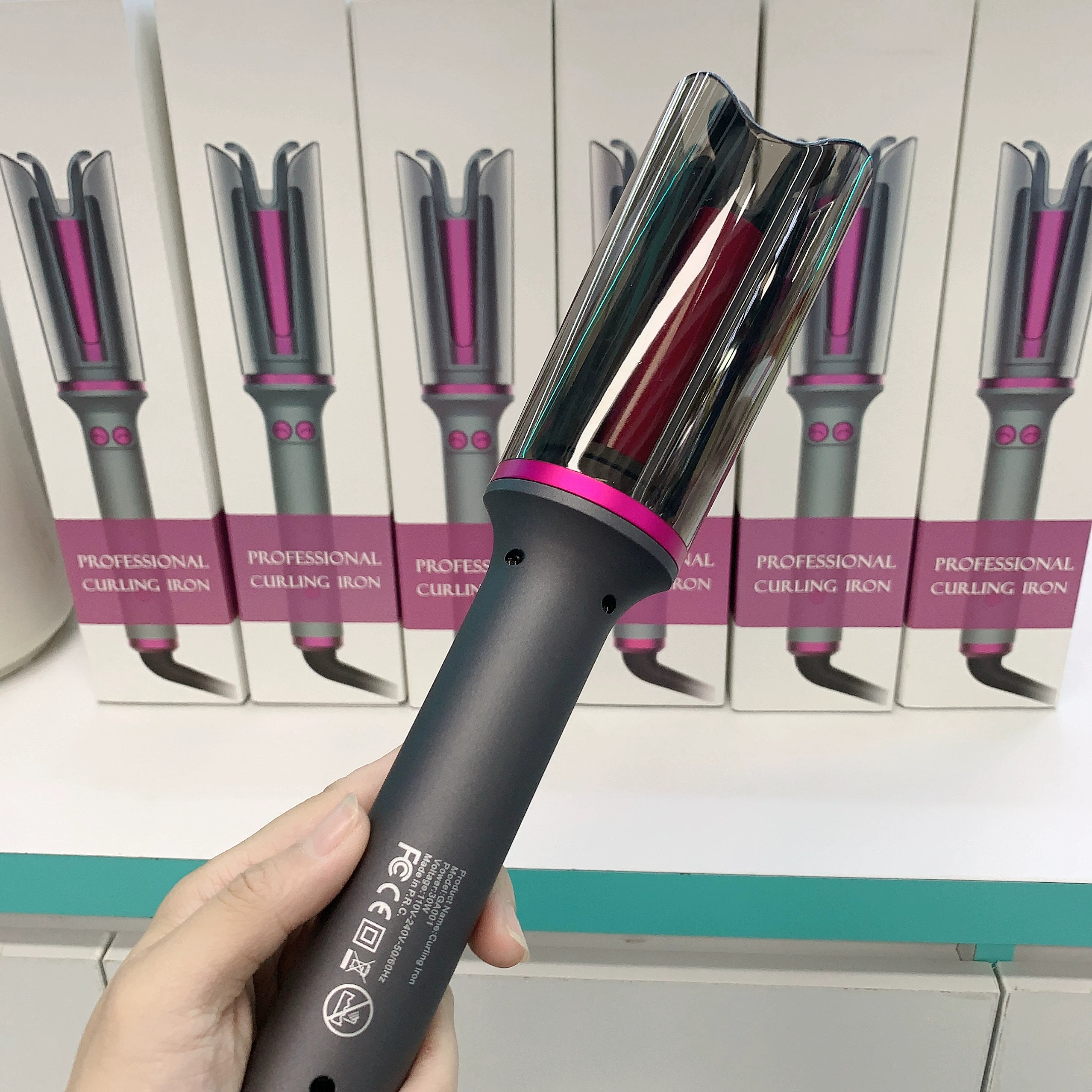 Automatic Curling Iron, 32mm for Long-Lasting Waves