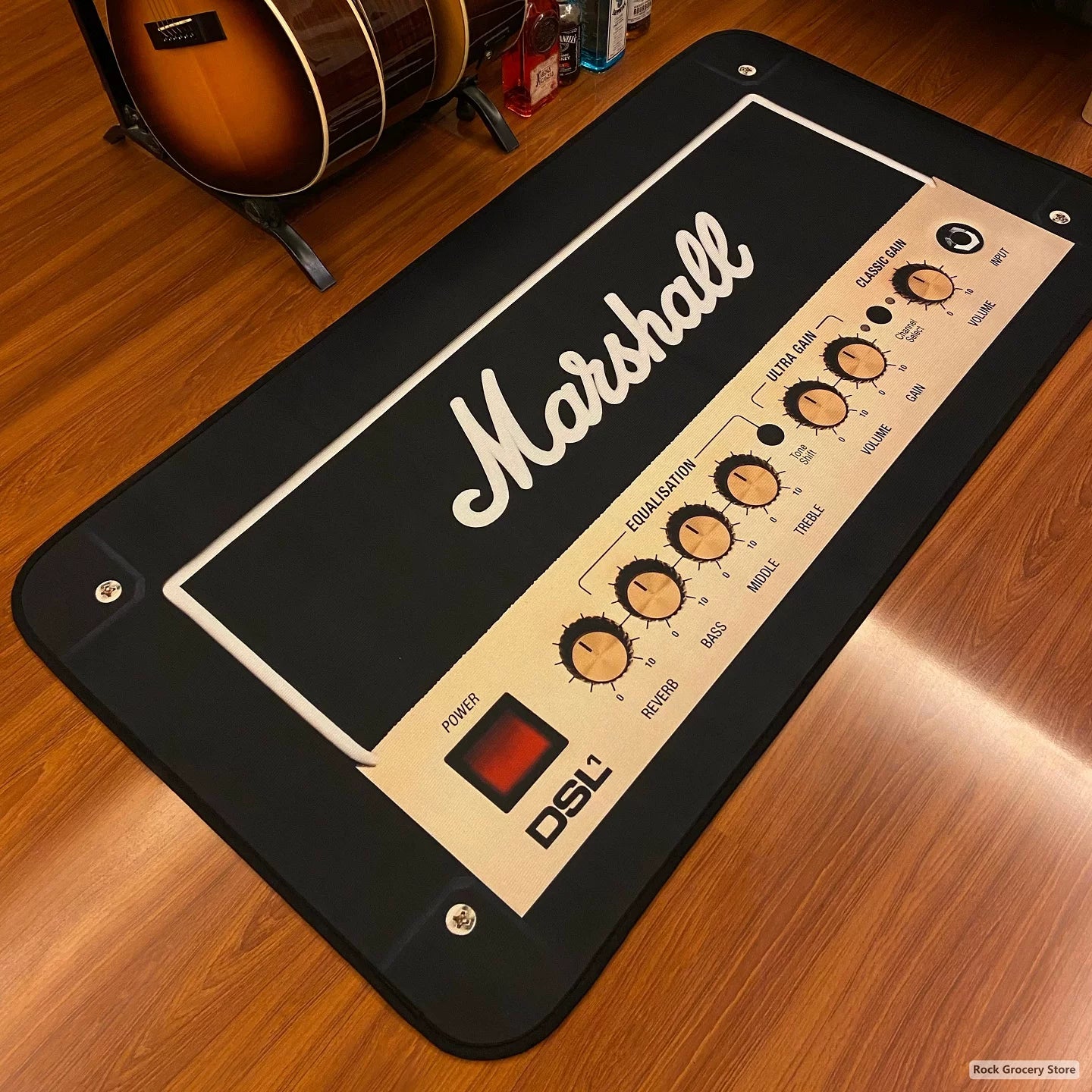 Marshall Guitar Shop Rug, Shock-Absorbing Instrument Repair Mat