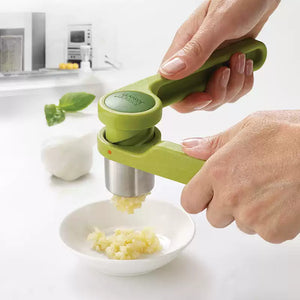 British joseph stainless steel manual spiral garlic pres cutter