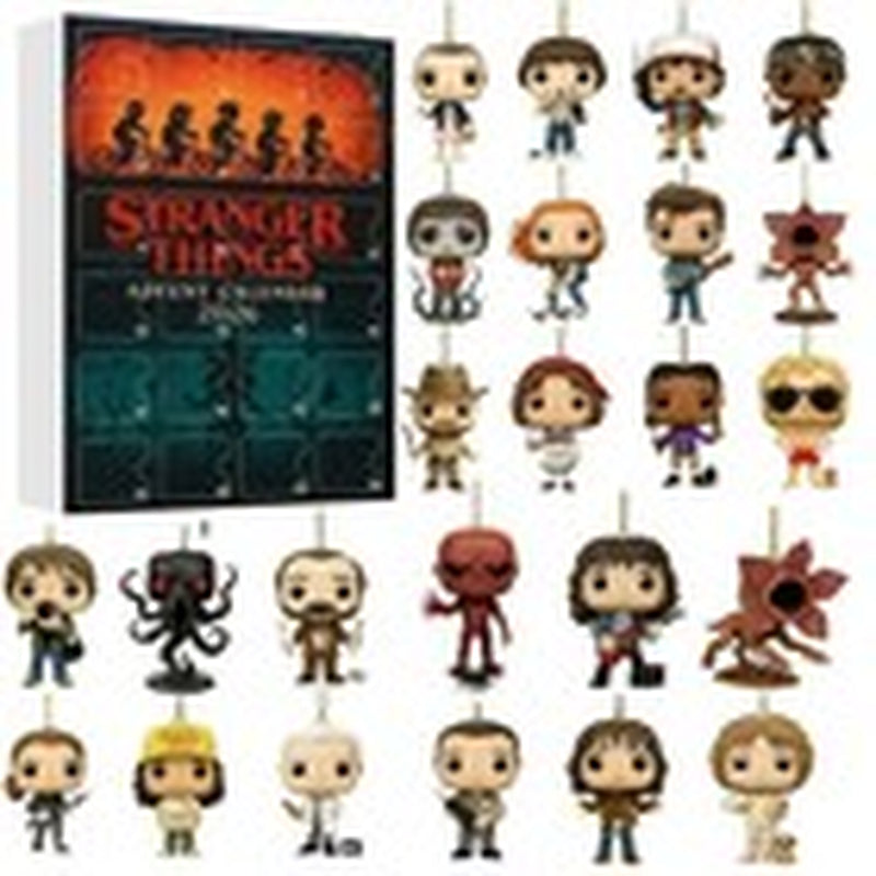 Stranger Things 2026 Advent Calendar Ornaments Christmas Countdown Box Fan Gift