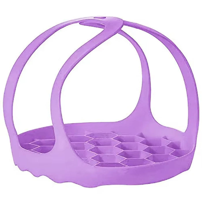 JOIE Silicone Sling Lifter Kitchen Accessories Insulated Pad Food Grade Bakeware Sling Lifter Steamer Egg Drain Rack 6Qt /8Qt