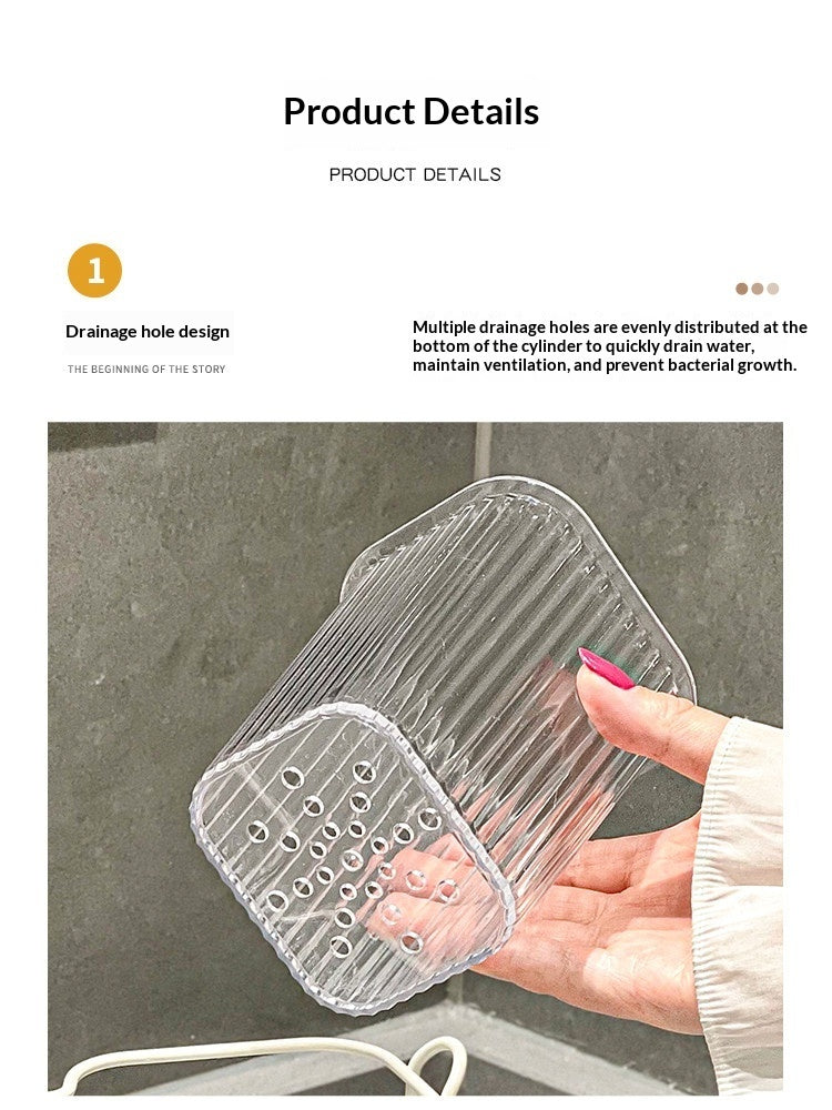 Chopstick Holder For Wall-mounted Storage At Home