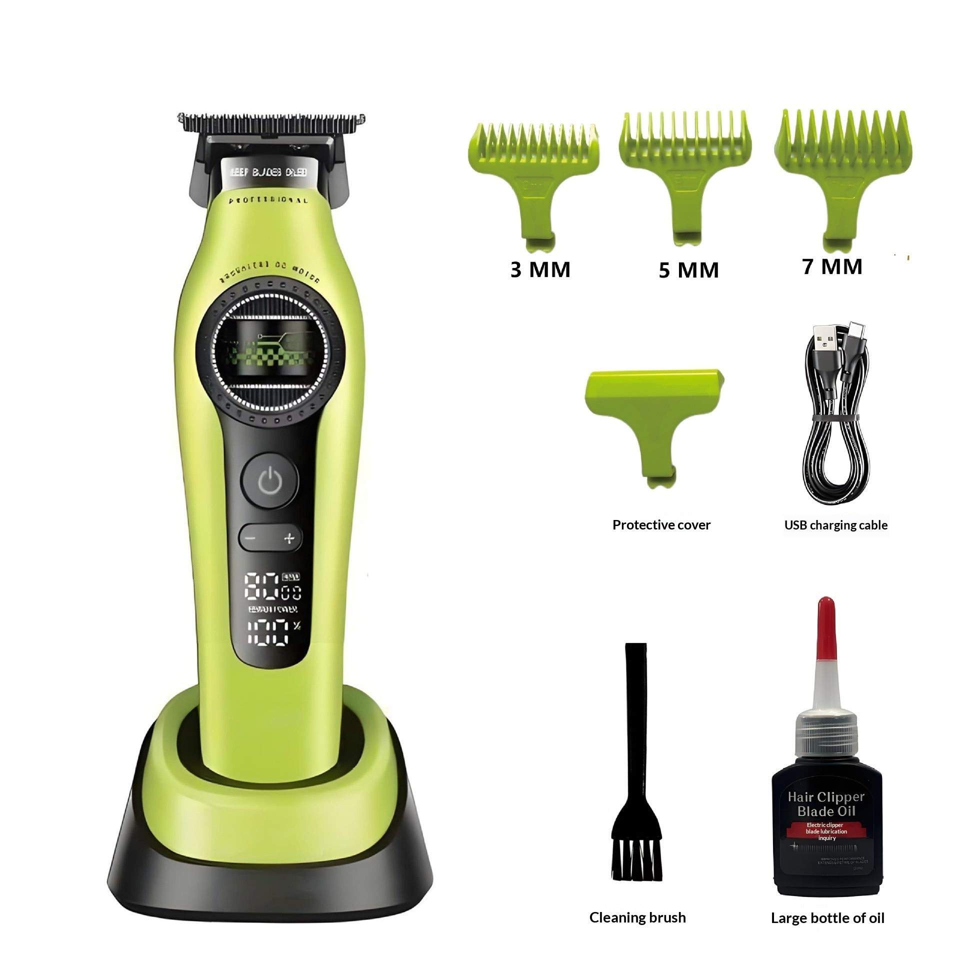 External-rotor Brushless Hair Clipper For Home And Salon Use