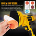 Car Polisher Buffer Sander Rotary Polishing Machine Handheld Mini Polish Kit for Car Boat Floor Motorcycles DIY Detailing Buffing Polishing with 5In Waxing Sponge Pads 700W 6-Speed 600-3500RPM