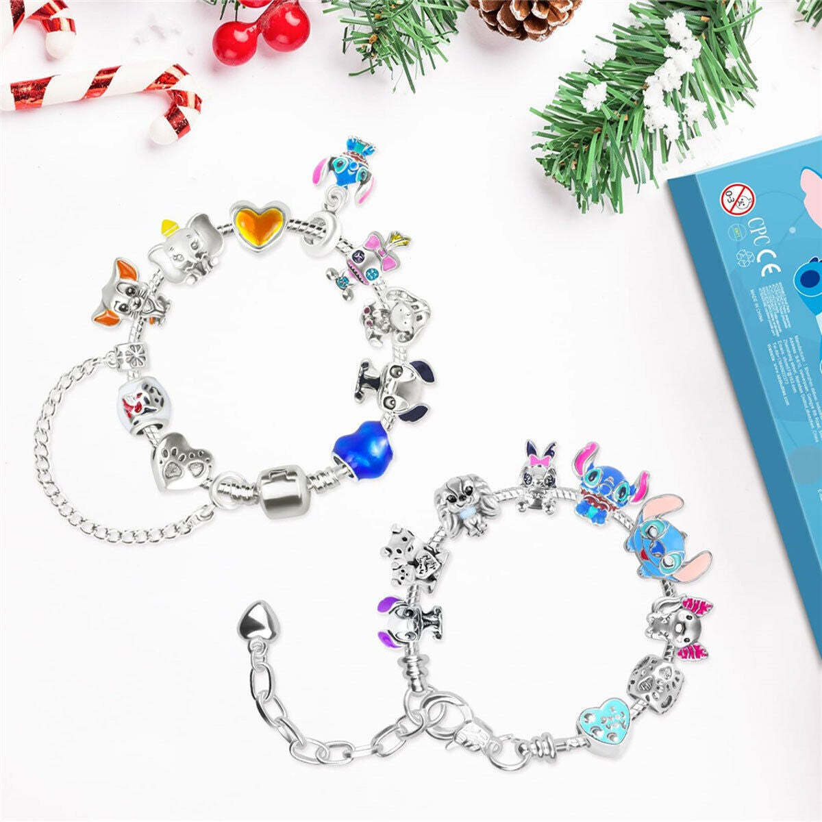 Christmas Jewellery Advent Calendar Stitch Diy-Decor Making-Kit Gift Ornaments
