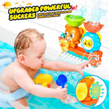 Baby Bath Toys, Bear Bathtub Toy for Toddlers 1-3, Kids Water Toys for Waterfall Shower Toys Game, Bath Time Baby Toy for 1 2 3+ Year Old Boy Girl Toddler Gift Toys Set