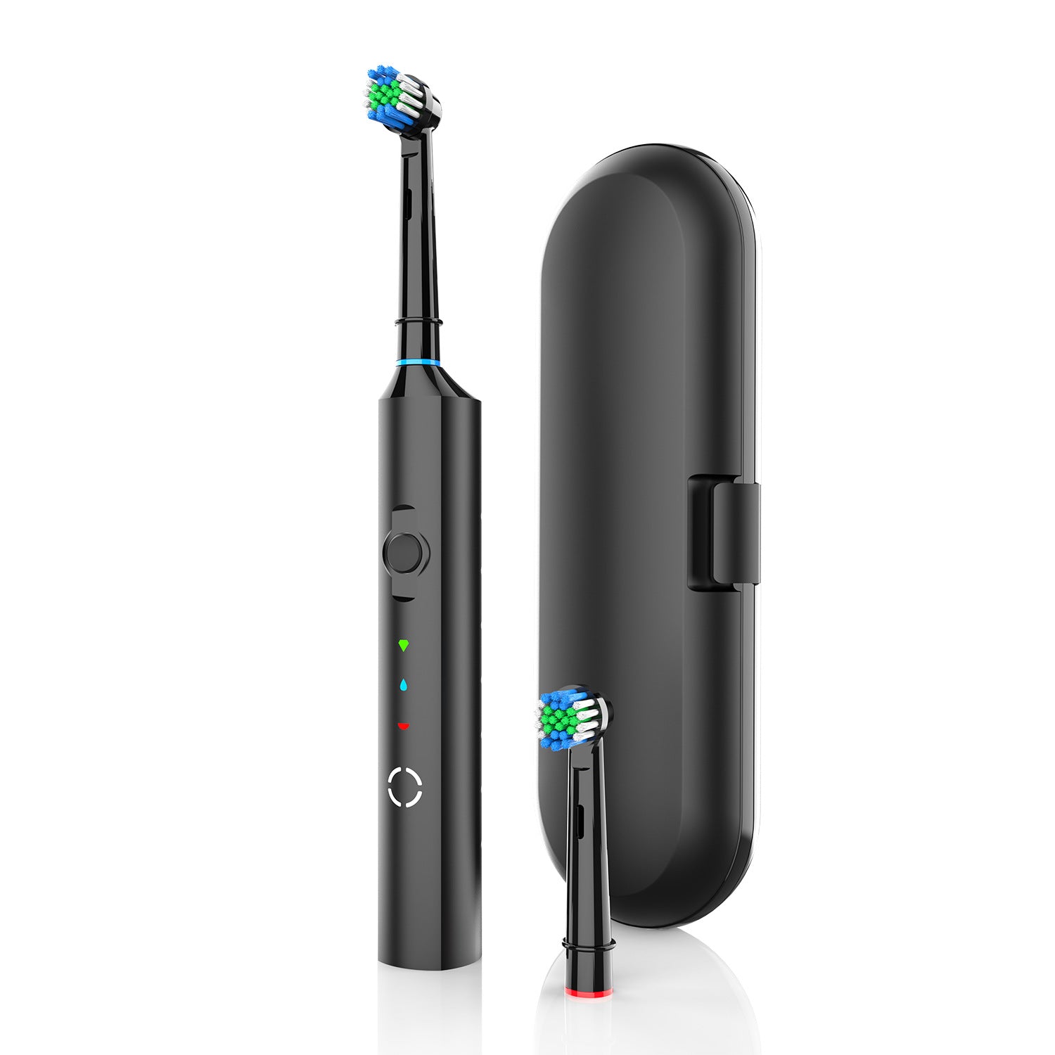 Rechargeable Soft-bristle Frequency-controlled Rotating Electric Toothbrush