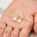 Silver Plated Freshwater Pearl Earrings