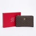 '-Women'S Cartoon Printing Long Wallet Retro Classic Wallet PVC Material Fashion Simple Large Capacity Bags
