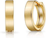Gold Plated Huggie Earrings