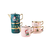 Northern European Ceramic Teapot Cup Set